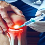 جراحی زانو با تزریق کورتون در گاید سونوگرافی