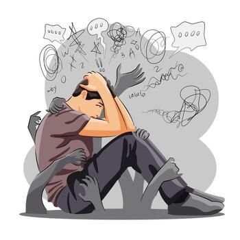 Treatment of physical pain caused by mental and emotional stress